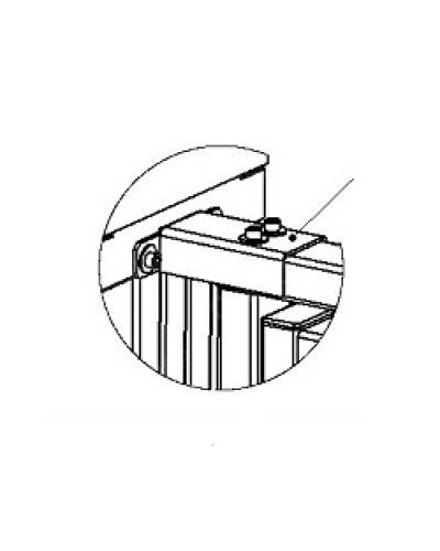 Накладка верхняя PERCo-RF01 0-03 в Ижевске Дополнительное оборудование для СКУД Pintop.ru
