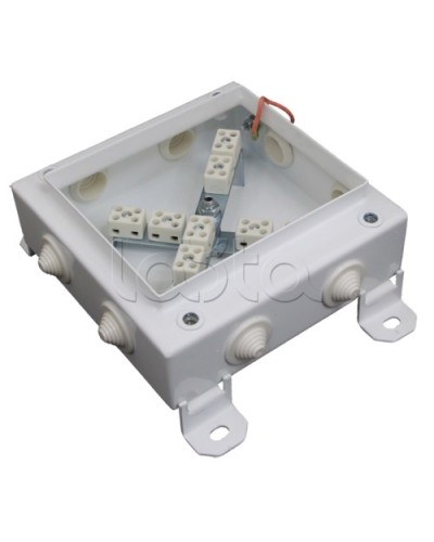 Коробка монтажная огнестойкая Гефест КМ-О (16к*6,0)-IP66 1515, 8 вводов 150х150х60 в Ижевске Распределительные коробки Pintop.ru