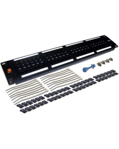 Патч-панель 48 портов, UTP, кат.5E, 2U LANMASTER LAN-PPL48U5E в Ижевске Патч панель Pintop.ru