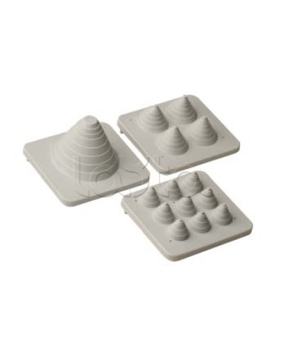 Ввод кабельныймембранный 4х21мм 4 отверстий диаметр 47мм (20 шт/уп) DKC R5MP01 в Ижевске Аксессуары для стоек и шкафов Pintop.ru