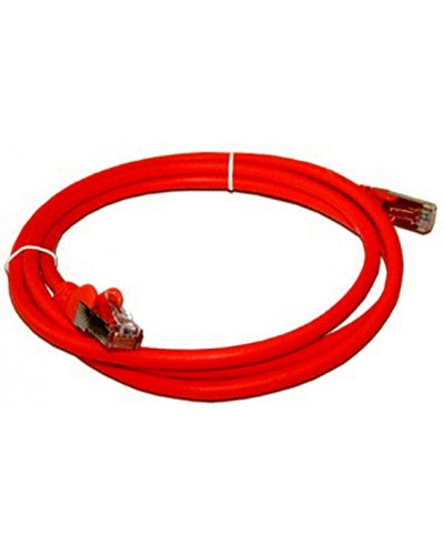 Патч-корд RJ45 - RJ45, 4 пары, FTP, категория 5е, 10 м, красный, LSZH LANMASTER LAN-PC45/S5E-10-RD в Ижевске Патч-корды и пигтейлы Pintop.ru