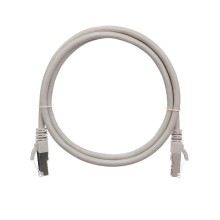 Шнур коммутационный 2хRJ45/8P8C S/FTP кат.6 (NMC-PC4SE55B-050-GY) NIKOMAX (5 м)