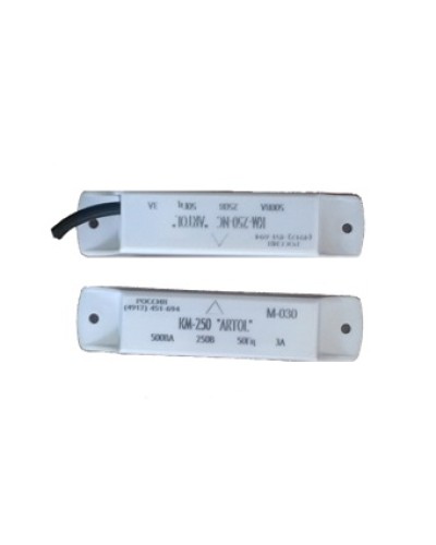 Датчик положения магнитогерконовый Магнито-Контакт КМ-250-NO-NС ARTOL (c магнитом М-025) в Ижевске Извещатели охранные Pintop.ru