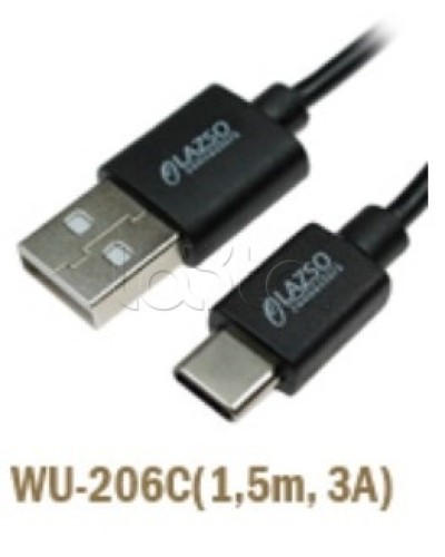 Кабель для передачи данных и зарядки LazsoWU-206C(1,5m, 3А) в Ижевске Оборудование для видеонаблюдения Pintop.ru