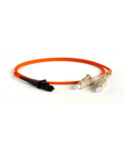 Патч-корд волоконно-оптический Hyperline FC-D2-50-MTRJM/PR-MTRJM/PR-H-2M-LSZH-OR в Ижевске Патч-корды оптические Pintop.ru