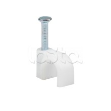 Скоба крепежная круглая (6мм.) (50шт.) EKF PROxima (plcn-sr-6)