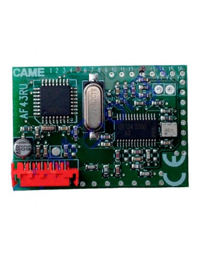 Плата радиоприемника встраиваемая Came 001AF43RU в Ижевске Устройства радиоуправления для шлагбаумов и автоматики Pintop.ru
