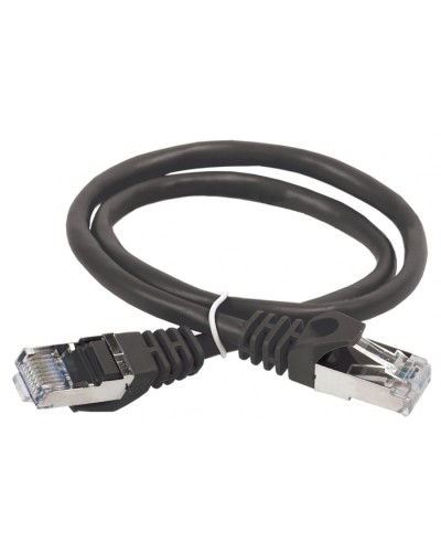 ITK Коммутационный шнур (патч-корд), кат.5Е FTP, 0,5м, черный (PC09-C5EF-05M) в Ижевске Патч-корды и пигтейлы Pintop.ru