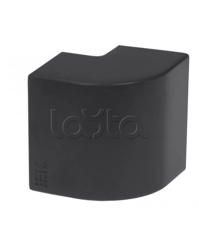 ELECOR Угол внешний КМН 60х40 черный (4шт/компл) IEK (EL-KK10D-N-060-040-K02) в Ижевске Аксессуары для кабель-канала Pintop.ru
