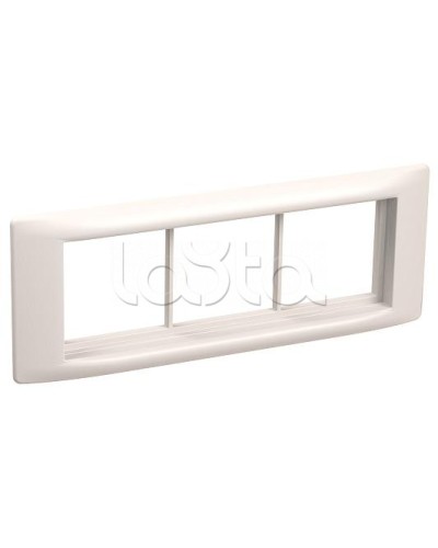 Рамка и суппорт для кабель-канала Праймер на 6 модулей, 60 мм белый IEK (CKK-40D-RSU6-060-K01) в Ижевске Распределительные коробки Pintop.ru