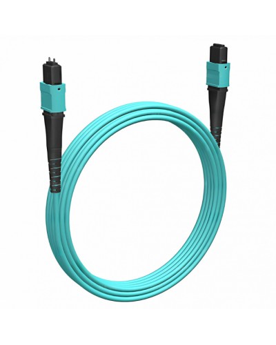 Кабельная сборка MPO(F) -MPO(M)-8 волокон 50/125 OM3, 2 m Cabeus (FOP-50-OM3-8-MPO(F)-8-MPO(M)-B-2m) в Ижевске Кабельные сборки (оптические) Pintop.ru