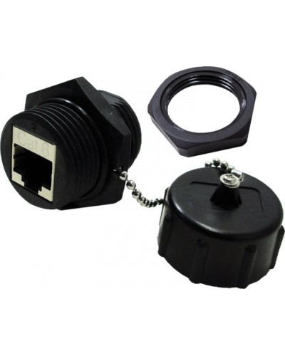 Модуль соединительный индустриальный, IP67, экранированный, кат.6 LANMASTER LAN-KCP45S6-WP в Ижевске Проходные адаптеры Pintop.ru