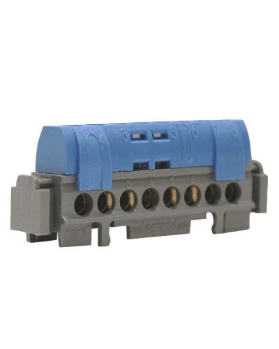 Клеммная колодка IP 2X нейтраль синяя Legrand 004842 в Ижевске Клеммные колодки Pintop.ru