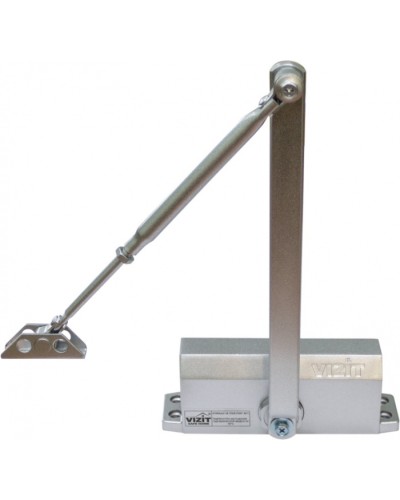 Доводчик дверной для двери весом до 120 кг Vizit DC305S ARCTIC COMPACT DOUBLE POWER в Ижевске Доводчики Pintop.ru