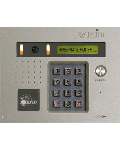 Блок вызова домофона Vizit БВД-432RCB в Ижевске Блоки вызова многоабонентные Pintop.ru