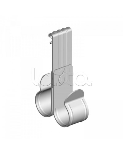 Зажим балочный вертикальный 1-5 мм под трубу 32 мм двойной Промрукав (PR08.5872) в Ижевске Аксессуары для лотков Pintop.ru