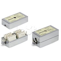 Проходной адаптер RJ-45 Hyperline CA-IDC-C5e-SH-F-WH