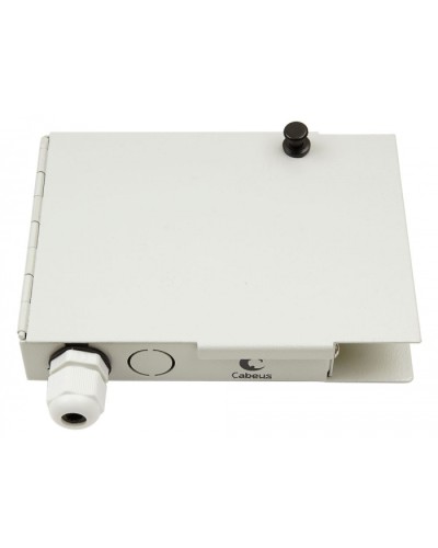 Бокс оптический настенный 19 на 4 ST/FC порта Cabeus JJT-4-ST в Ижевске Кросс оптический Pintop.ru