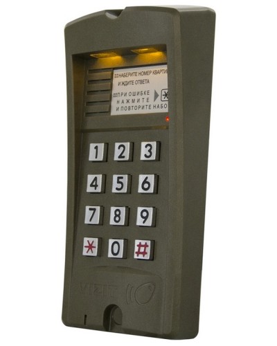 Блок вызова домофона Vizit БВД-310F в Ижевске Блоки вызова многоабонентные Pintop.ru