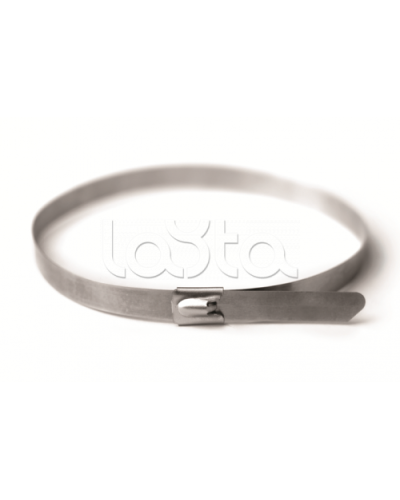 Хомут стальной 8х350мм DKC (27413) (30шт./упак) в Ижевске Стяжки-хомуты Pintop.ru