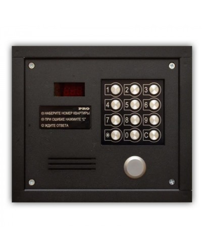 Цифровой домофон Олевс PRO-EM черный в Ижевске Домофония Pintop.ru
