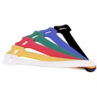 Хомут-липучка 135 мм, красный (20 шт.уп) LANMASTER LAN-VCM135-RD