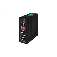 Промышленный HiPoE коммутатор Gigabit Ethernet на 8GE PoE + 2 GE SFP порта NST NS-SW-8G2G-P/I