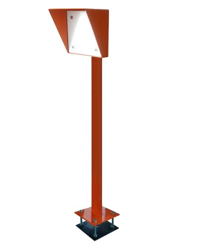 Стойка для считывателя Аякс 170х180 мм, оранжевая, Базовая, прямая в Ижевске Дополнительное оборудование для СКУД Pintop.ru