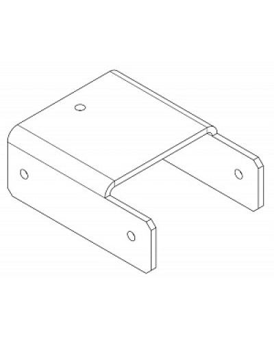 Накладка прямая нижняя PERCo-MB-16.4 в Ижевске Дополнительное оборудование для СКУД Pintop.ru