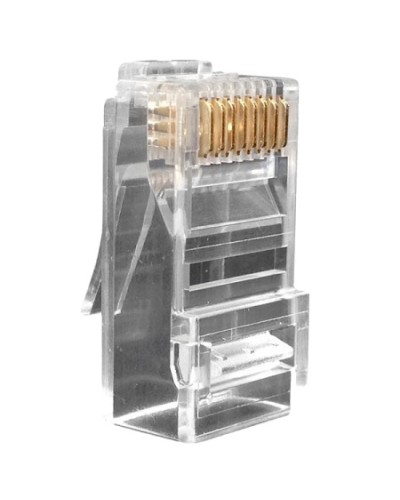 Разъем RJ-45 Hyperline PLUG-8P8C-UV-C6-100 в Ижевске Коннекторы и разъемы Pintop.ru
