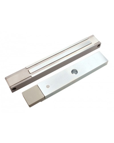 Электромагнитный замок с датчиком состояния двери ALeko ALM-200P (12В серый) в Ижевске Электромагнитные замки Pintop.ru