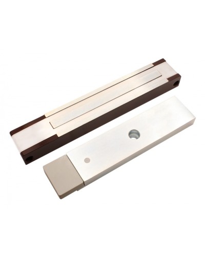 Электромагнитный замок с датчиком состояния двери ALeko ALM-300P (12В коричневый) в Ижевске Электромагнитные замки Pintop.ru