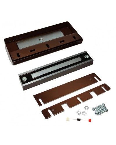 Электромагнитный замок влагозащищённый ALeko ALM-350FT (12В черный) в Ижевске Электромагнитные замки Pintop.ru