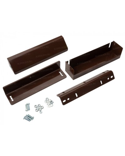 Комплект монтажный для замков ALM-300P и ALM-400P ALeko МК 300-400-IN (коричневый) в Ижевске Дополнительное оборудование для СКУД Pintop.ru