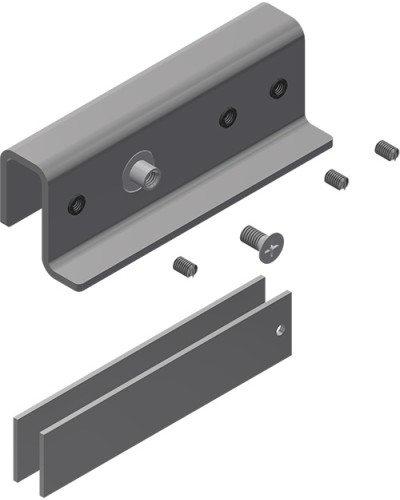 Комплект монтажа Aler MK AL-150PR-U1-Glass в Ижевске Электромагнитные замки Pintop.ru