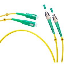 Шнур оптический duplex FC/APC-SC/APC 9/125 sm 15м LSZH Cabeus FOP(d)-9-FC/APC-SC/APC-15m