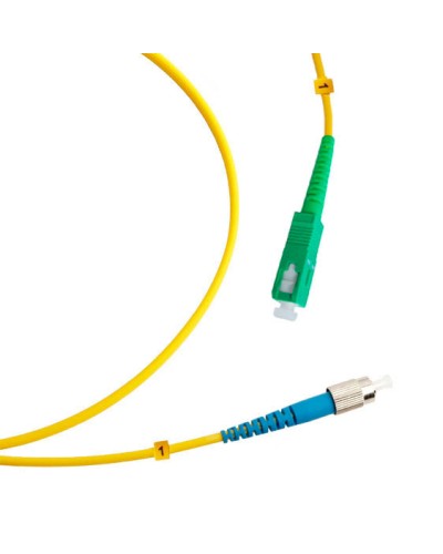 Шнур оптический simplex SC/APC-FC/UPC 9/125 sm 20м LSZH Cabeus FOP(s)-9-SC/APC-FC/UPC-20m в Ижевске Патч-корды оптические Pintop.ru