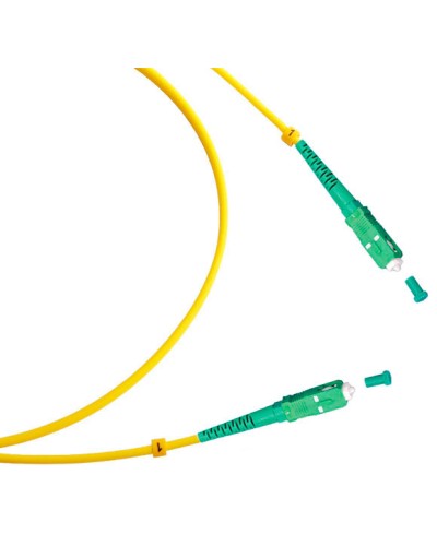 Шнур оптический simplex SC/APC-SC/APC 9/125 sm 25м LSZH Cabeus FOP(s)-9-SC/APC-SC/APC-25m в Ижевске Патч-корды оптические Pintop.ru