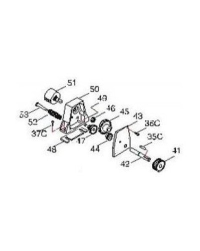Энкодер BK-E Came 119RIBK022 в Ижевске Запчасти для шлагбаумов и автоматики Pintop.ru