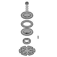 Диск электромагнита BX-P, BK-1200P Came 119RIBX034