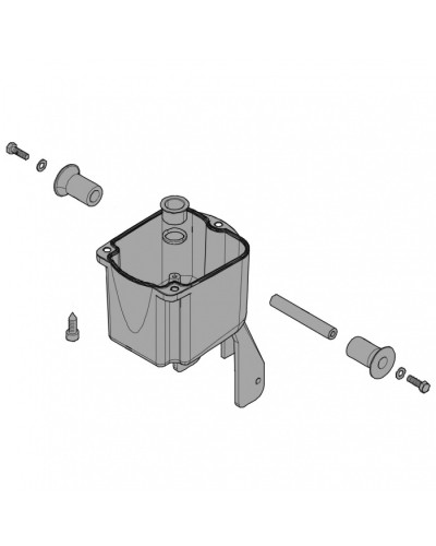 Корпус редуктора C010 Came 119RICX044 в Ижевске Запчасти для шлагбаумов и автоматики Pintop.ru