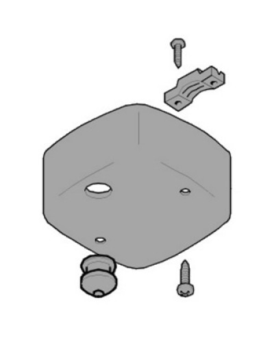 Крышка привода нижняя FLEX Came 119RID150 в Ижевске Запчасти для шлагбаумов и автоматики Pintop.ru