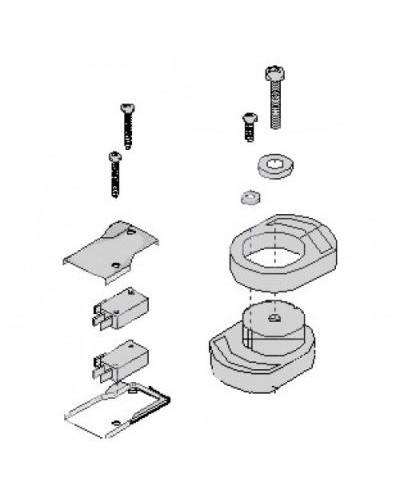 Механизм разблокировки FAST Came 119RID234 в Ижевске Запчасти для шлагбаумов и автоматики Pintop.ru