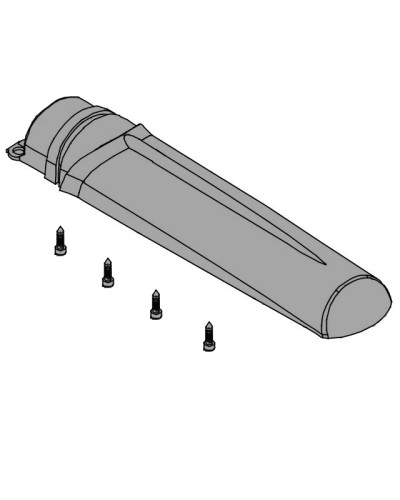 Крышка кожуха винта АХ5024, АХ71230 Came 119RID310 в Ижевске Запчасти для шлагбаумов и автоматики Pintop.ru