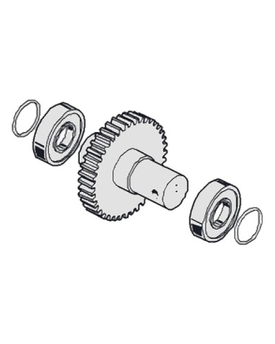 Вал выходной G6000 Came 119RIG054 в Ижевске Запчасти для шлагбаумов и автоматики Pintop.ru