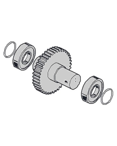 Вал выходной G4040 G4041 Came 119RIG181 в Ижевске Запчасти для шлагбаумов и автоматики Pintop.ru