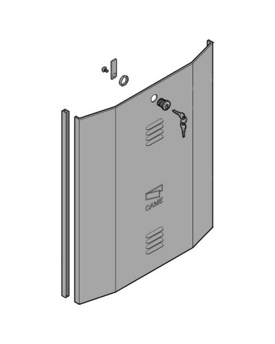 Дверца с замком BY-3500T Came 119RIY059 в Ижевске Запчасти для шлагбаумов и автоматики Pintop.ru