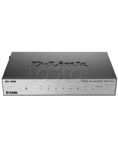 Коммутатор D-Link DES-1008D/L2B в Ижевске Коммутаторы Pintop.ru