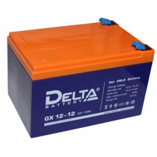 Аккумулятор свинцово-кислотный Delta GX 12-12