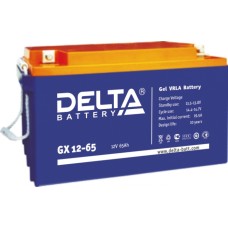 Аккумулятор свинцово-кислотный Delta GX 12-65